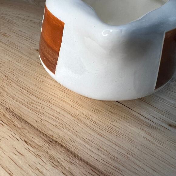 Native American Sioux Pottery Creamer Dish Glazed Signed By Garnett S.P.R.C.SP - Picture 3 of 7